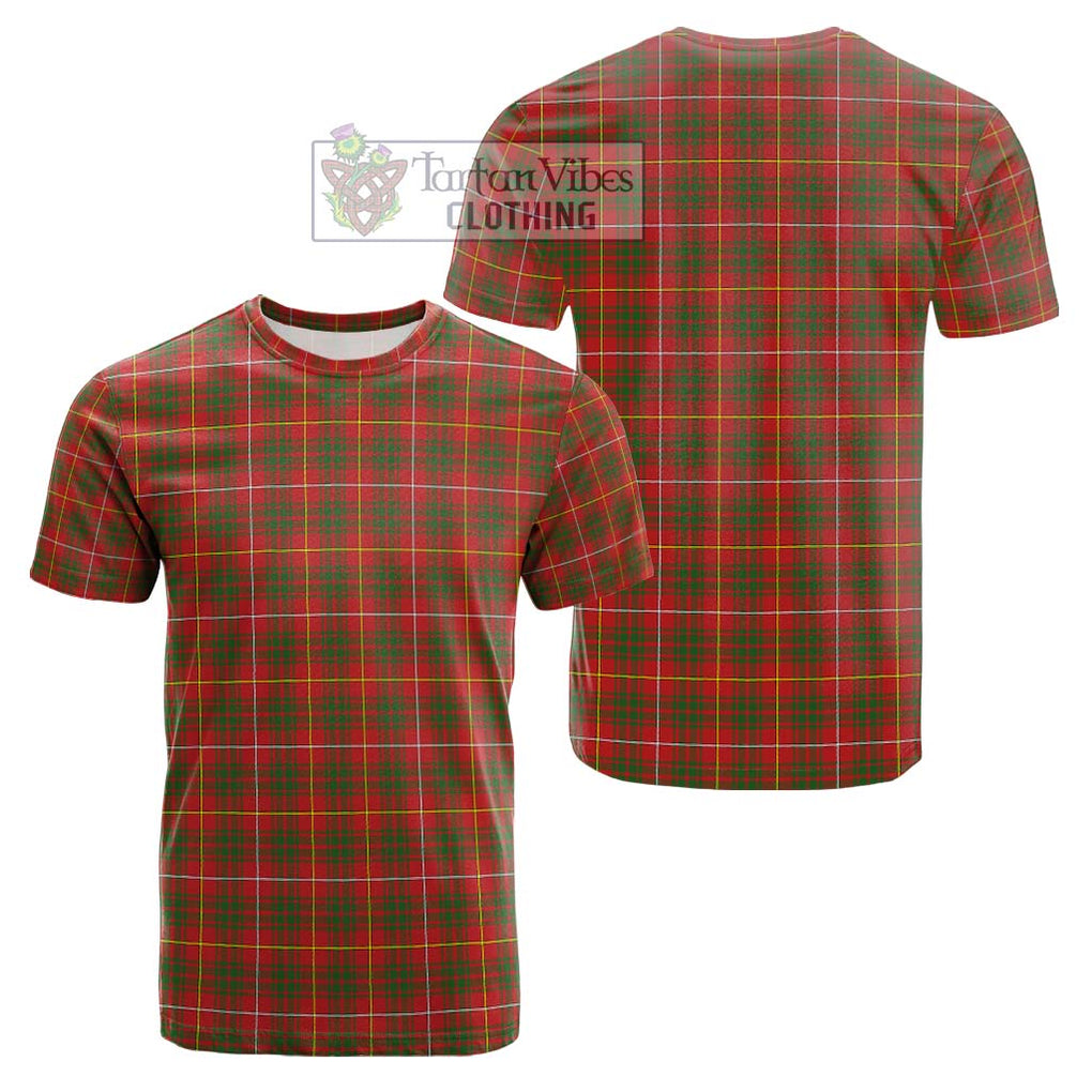 Bruce County Canada Tartan Cotton T-Shirt Kid's Shirt - Tartanvibesclothing Shop