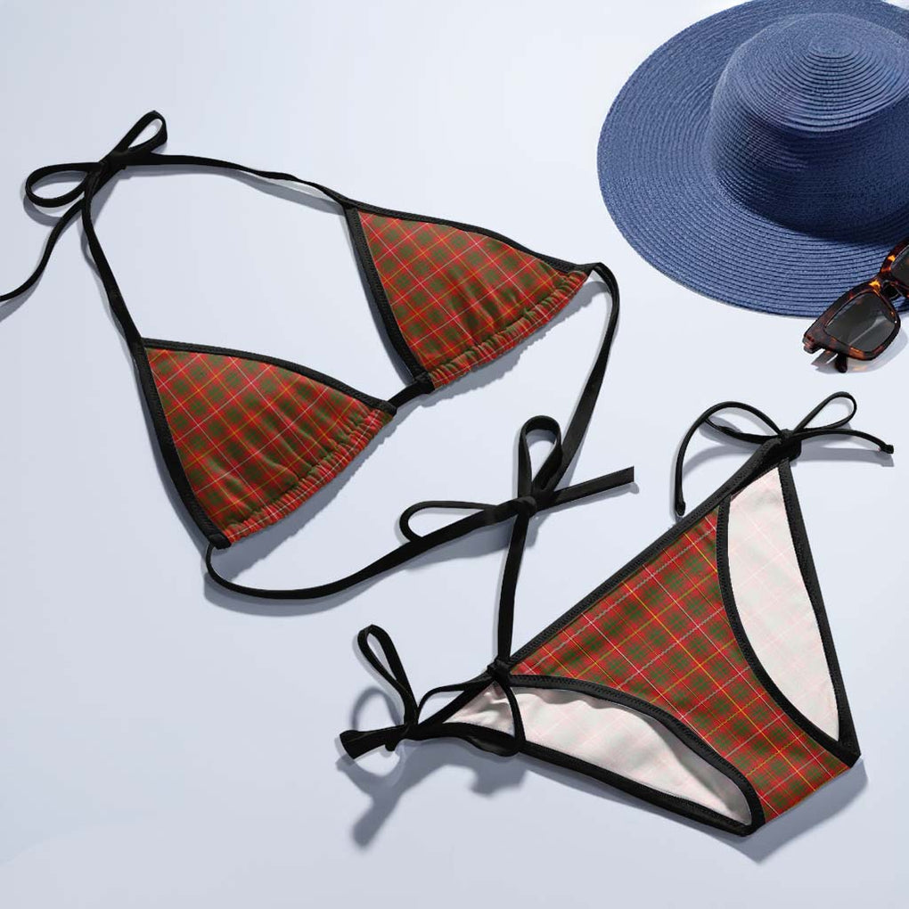 Bruce County Canada Tartan Bikini Swimsuit - Tartan Vibes Clothing