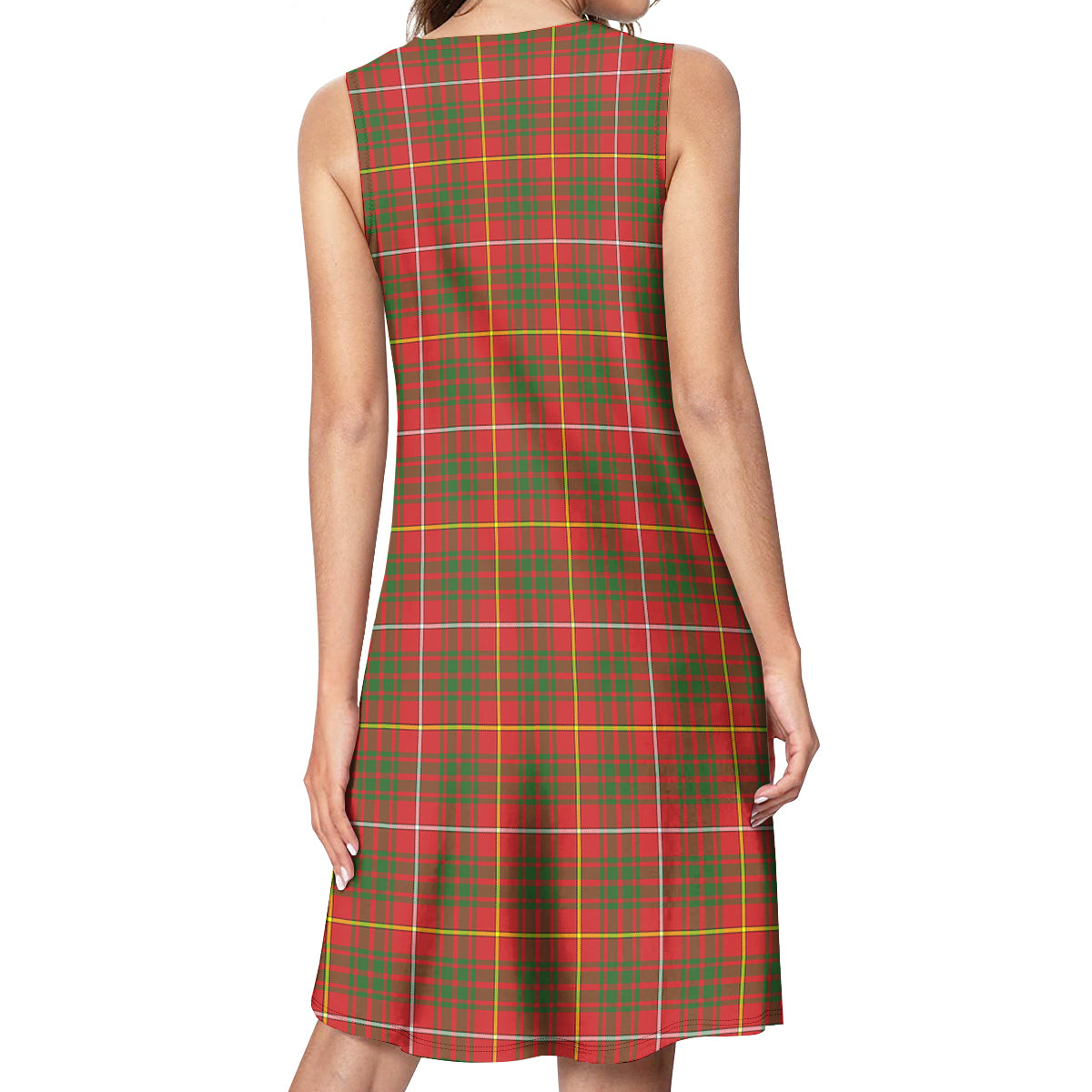 Bruce County Canada Tartan Womens Casual Dresses - Tartanvibesclothing