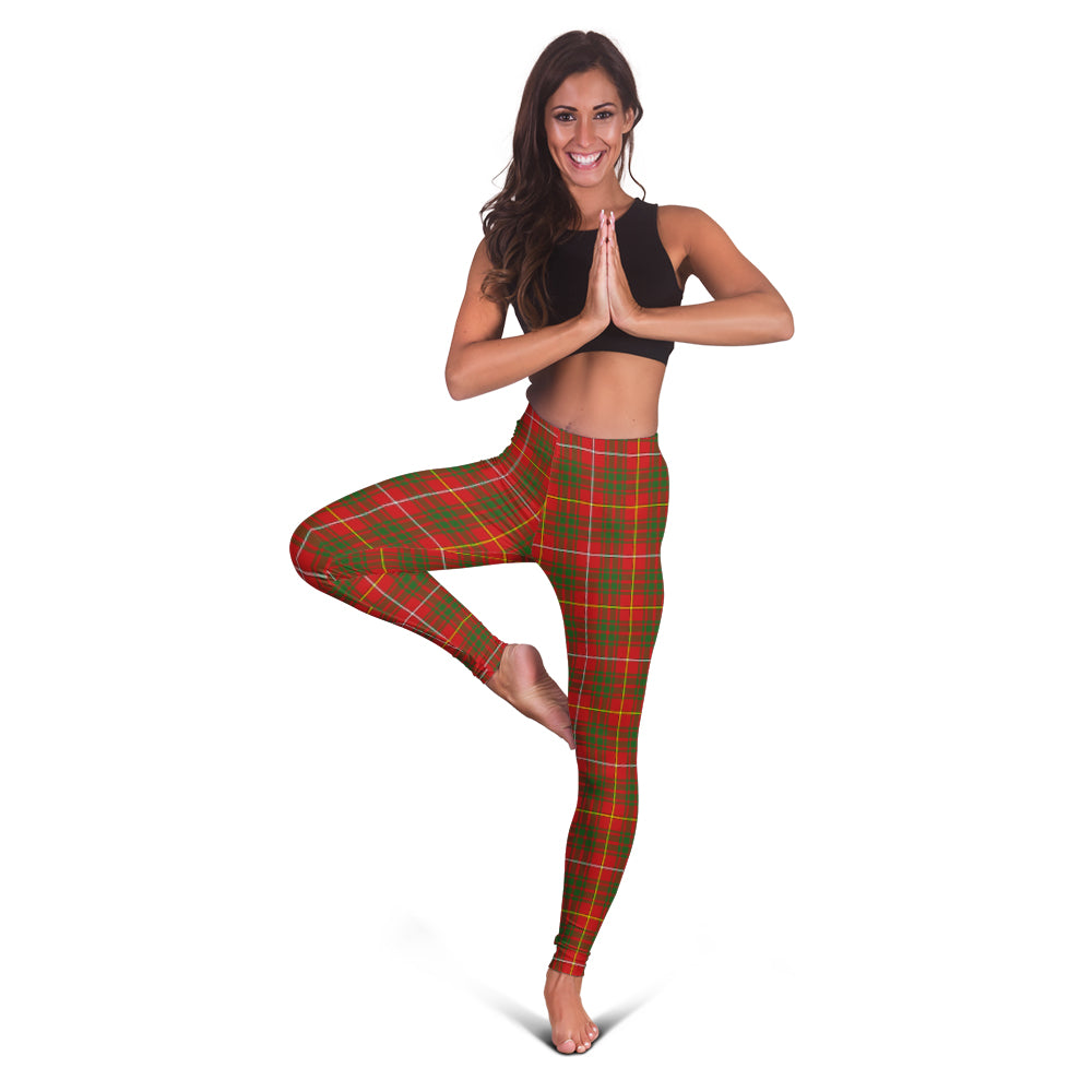 Bruce County Canada Tartan Womens Leggings - Tartan Vibes Clothing