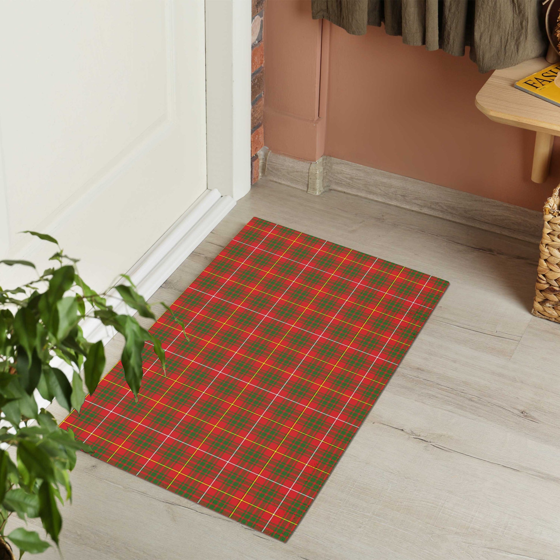 Bruce County Canada Tartan Door Mat - Tartanvibesclothing