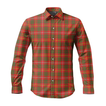 Bruce County Canada Tartan Long Sleeve Button Up Shirt