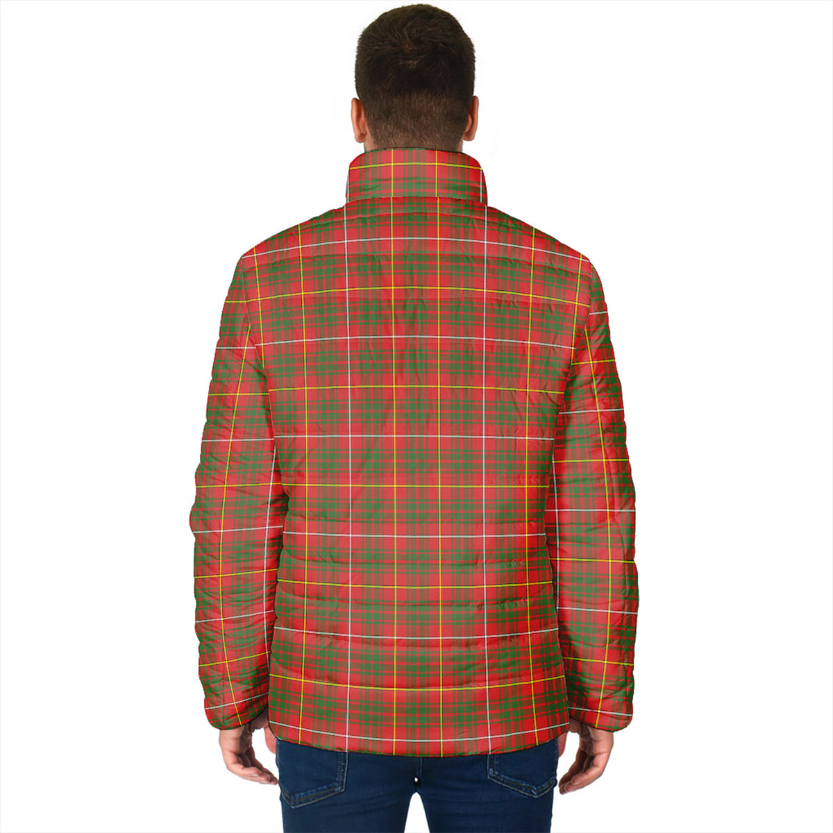 Bruce County Canada Tartan Padded Jacket - Tartan Vibes Clothing