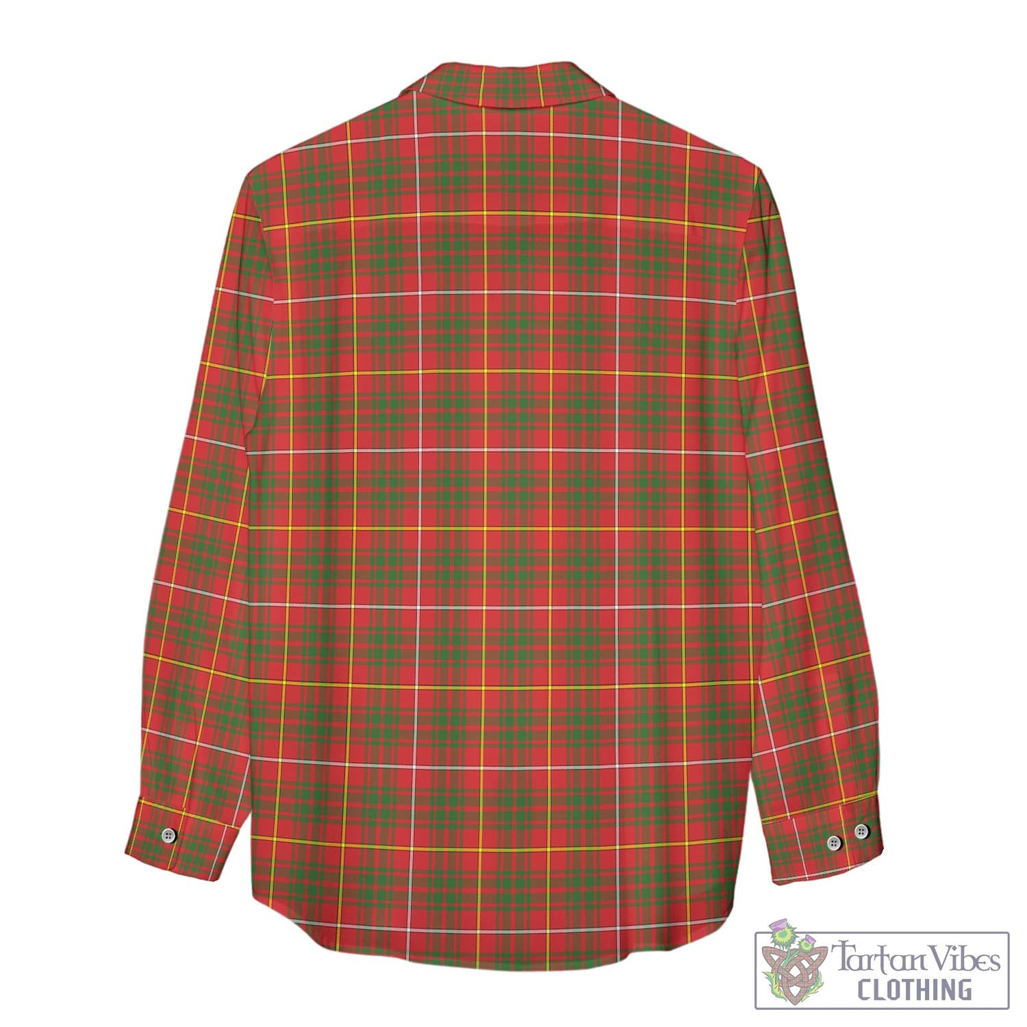 Bruce County Canada Tartan Womens Casual Shirt