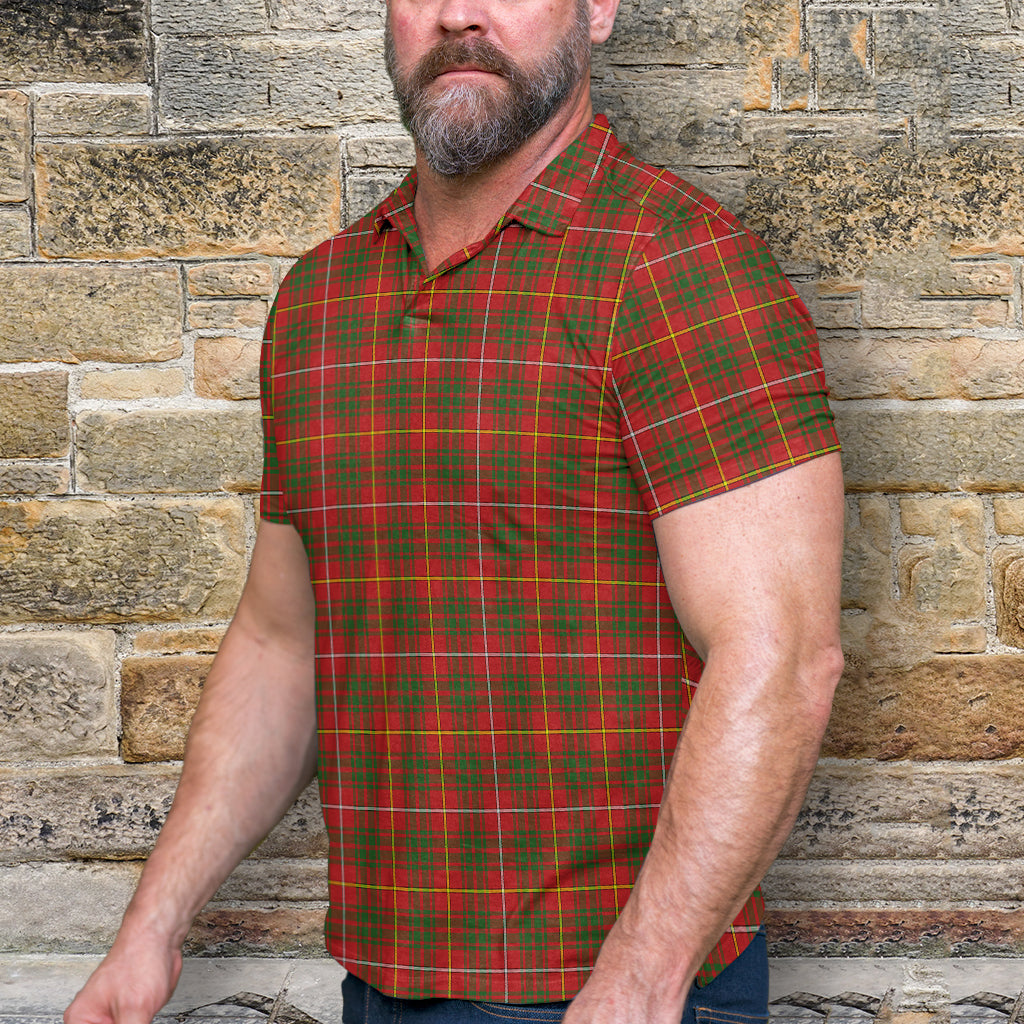 Bruce County Canada Tartan Mens Polo Shirt - Tartanvibesclothing