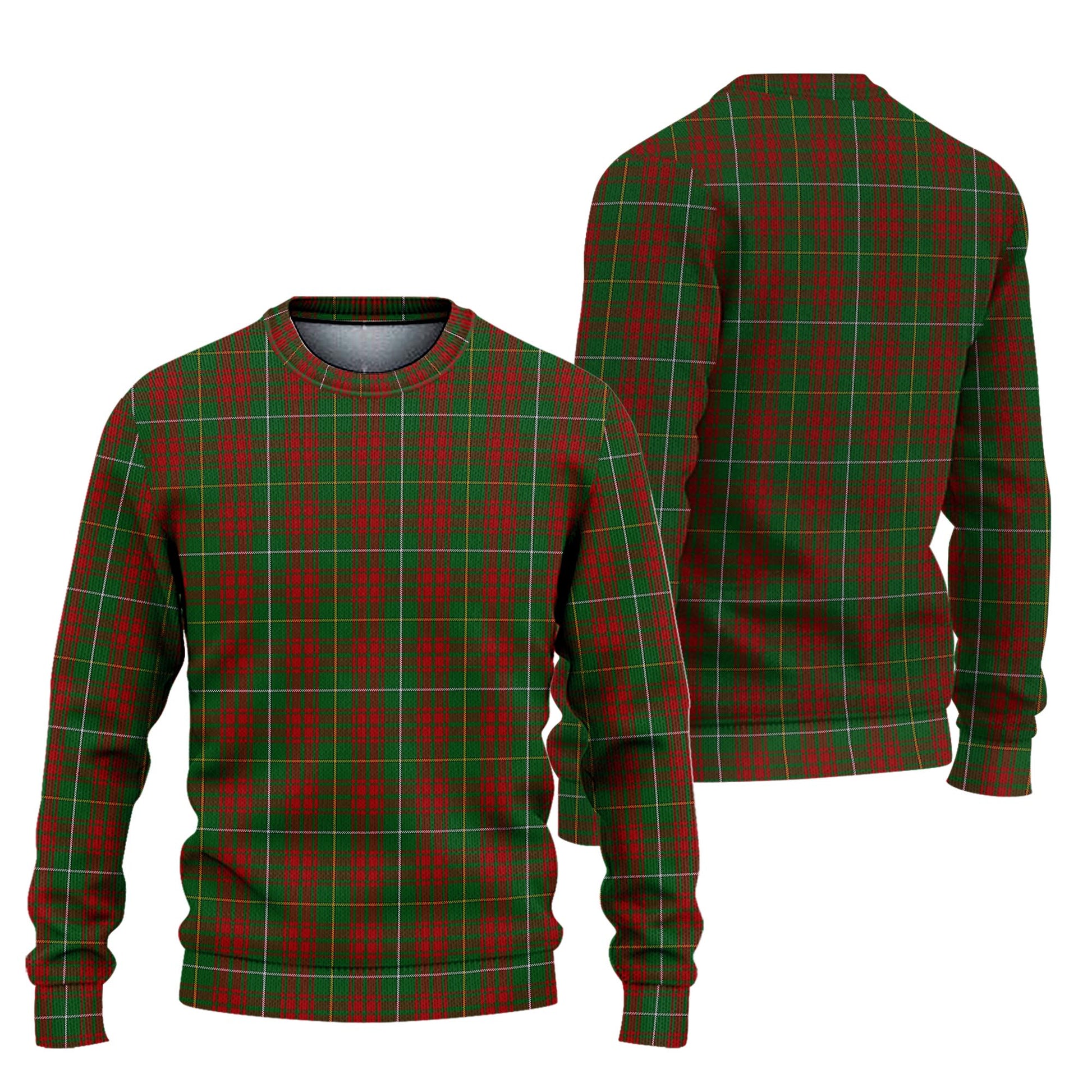 Bruce Hunting Tartan Knitted Sweater Unisex - Tartanvibesclothing