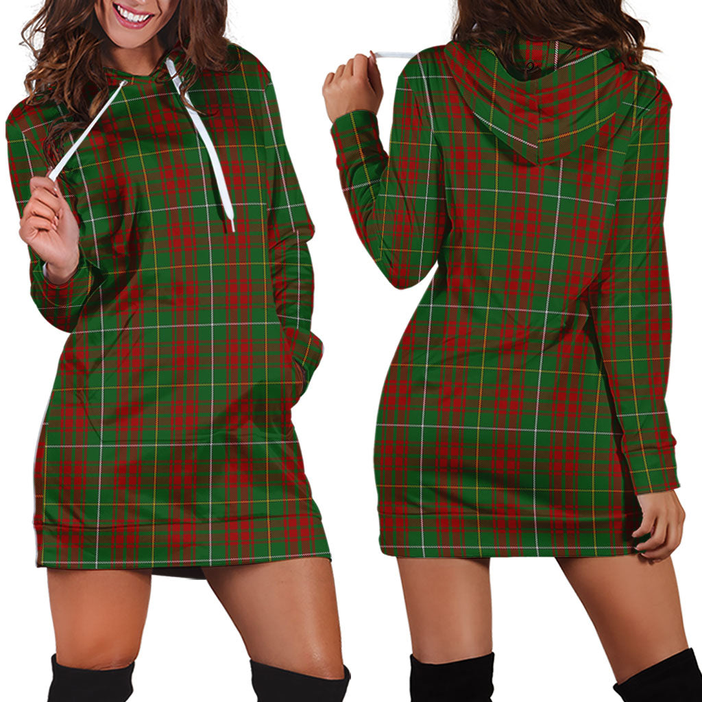 Bruce Hunting Tartan Hoodie Dress - Tartan Vibes Clothing