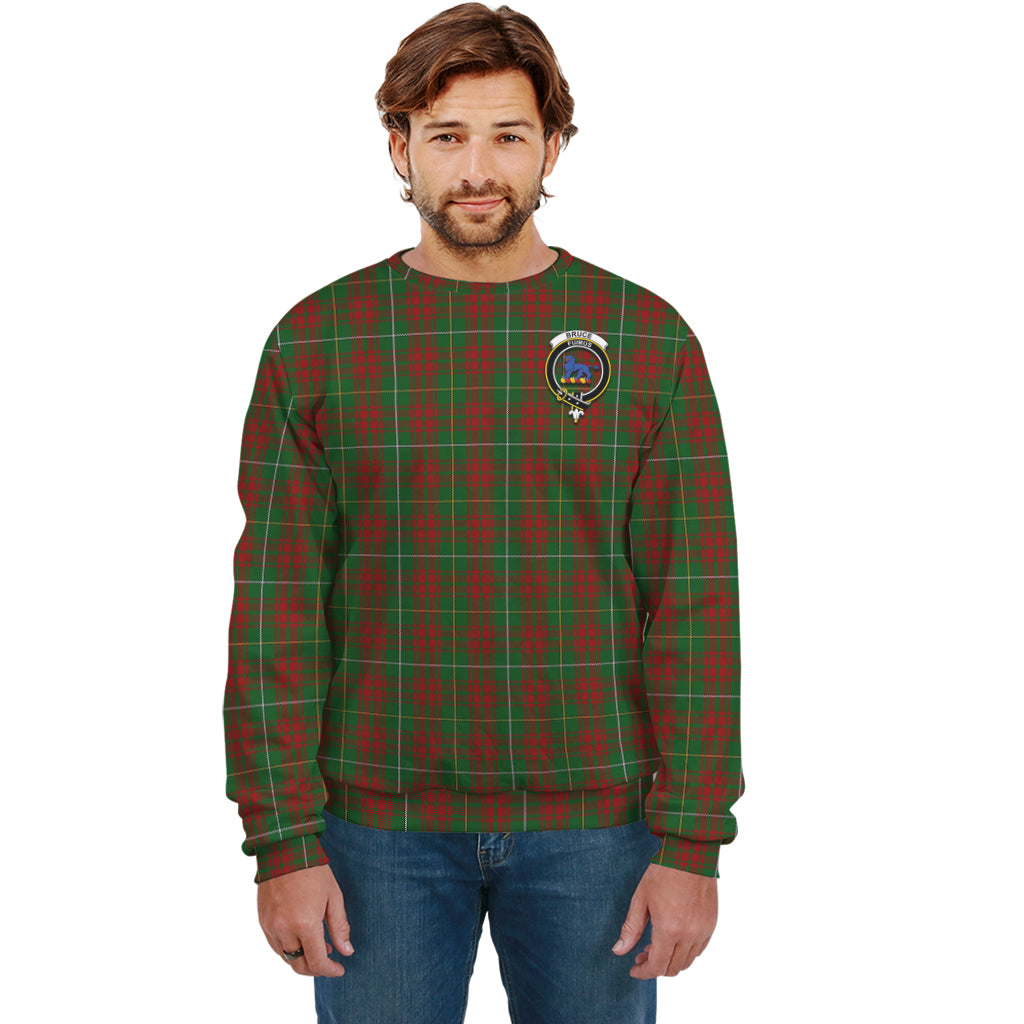 Bruce Hunting Tartan Sweatshirt with Family Crest Unisex - Tartan Vibes Clothing