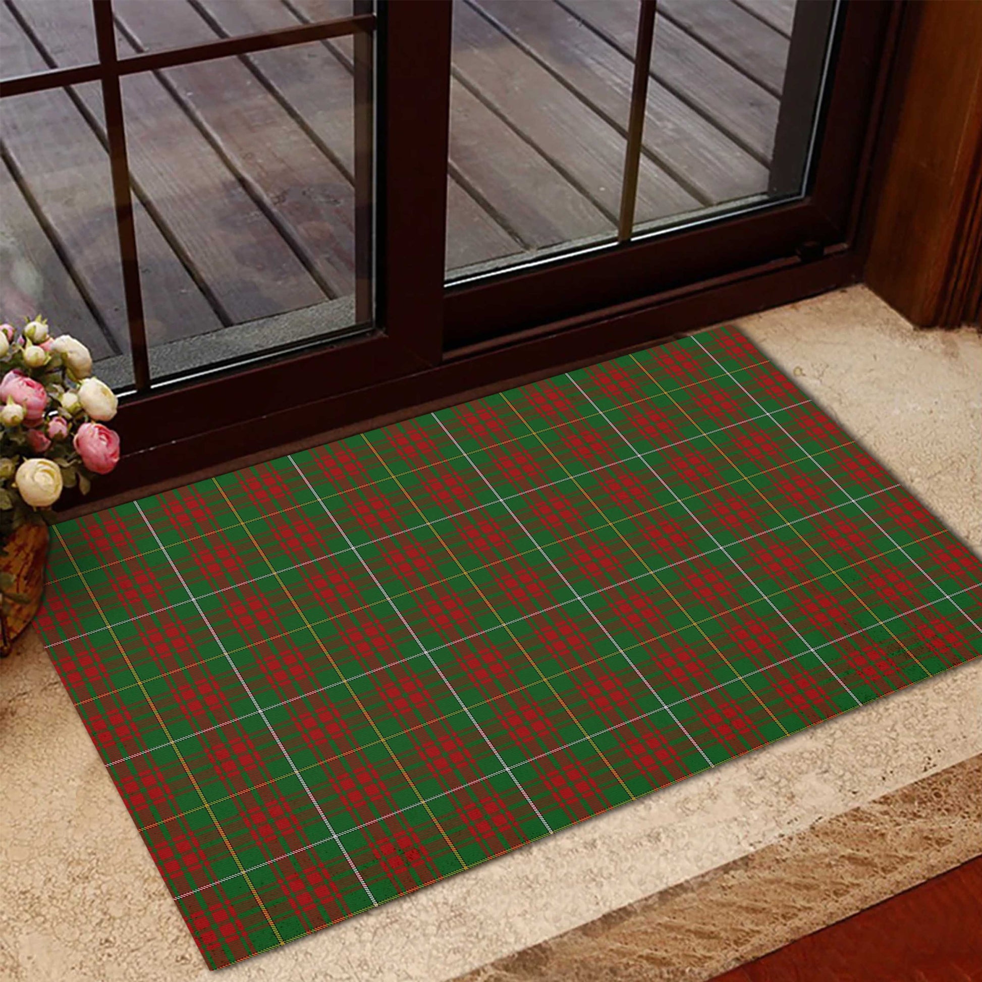 Bruce Hunting Tartan Door Mat - Tartanvibesclothing