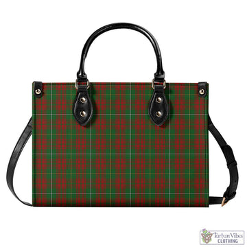 Bruce Hunting Tartan Luxury Leather Handbags