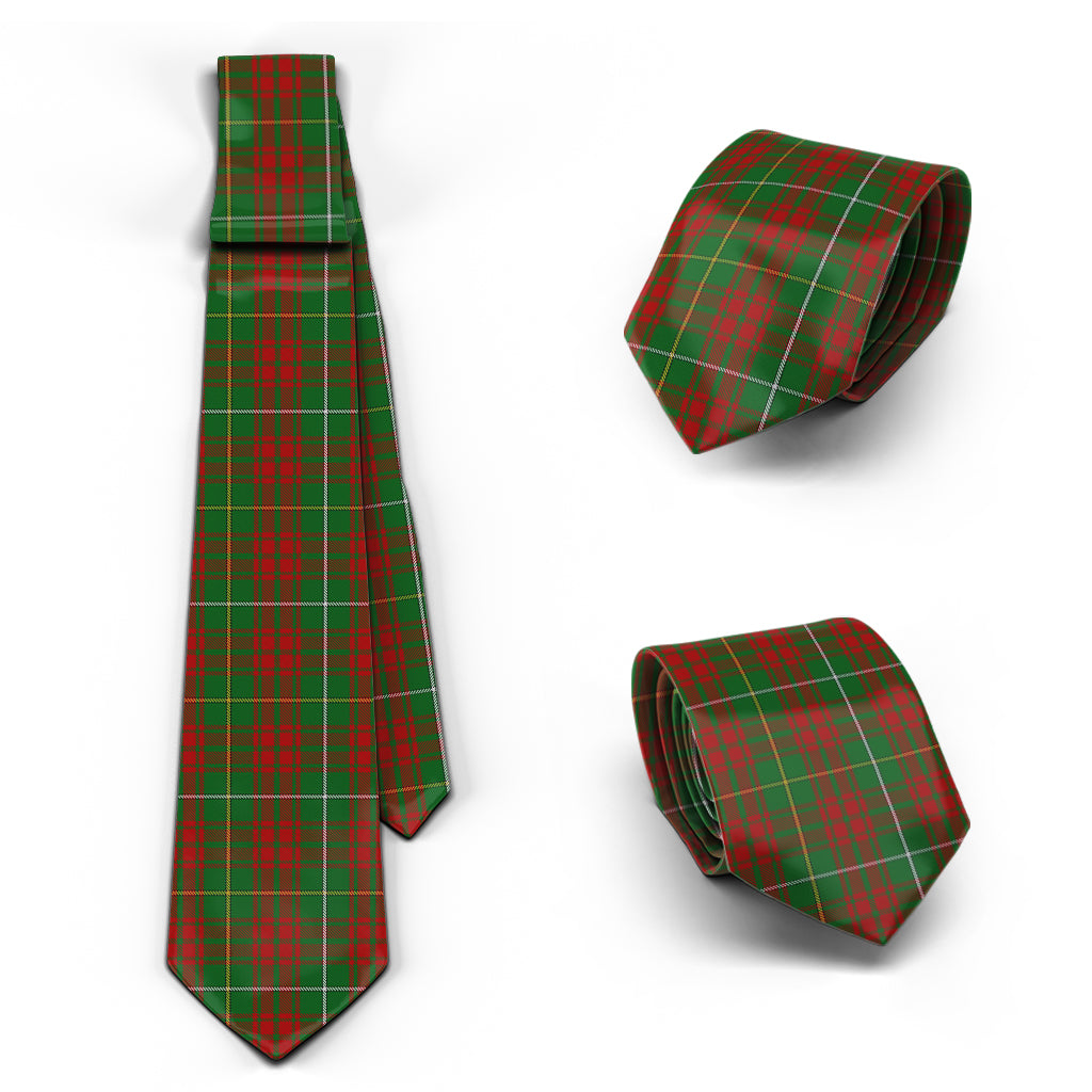 Bruce Hunting Tartan Classic Necktie Necktie One Size - Tartan Vibes Clothing