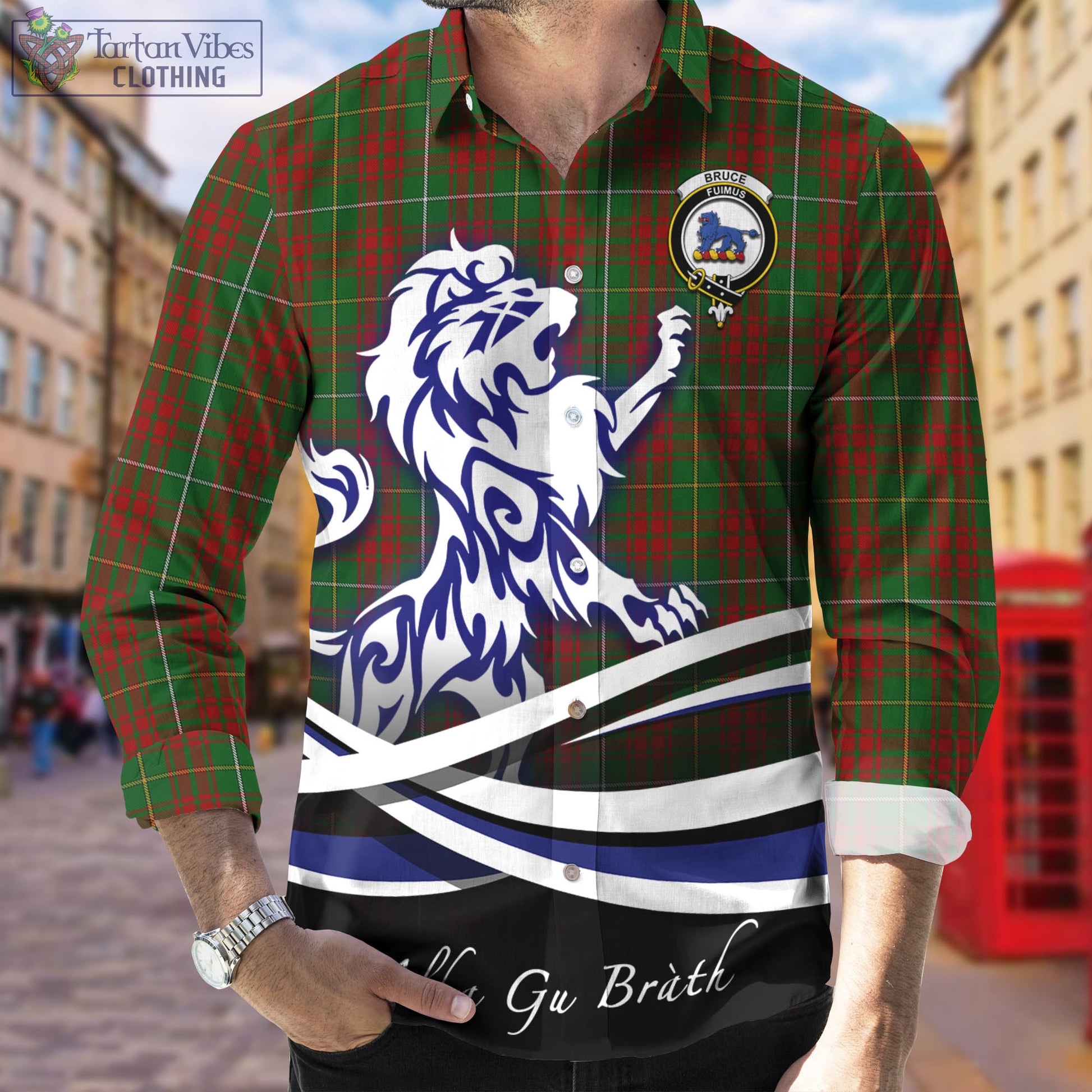 bruce-hunting-tartan-long-sleeve-button-up-shirt-with-alba-gu-brath-regal-lion-emblem