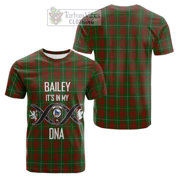 Bruce Hunting Tartan Cotton T-shirt with Family Crest DNA In Me Style