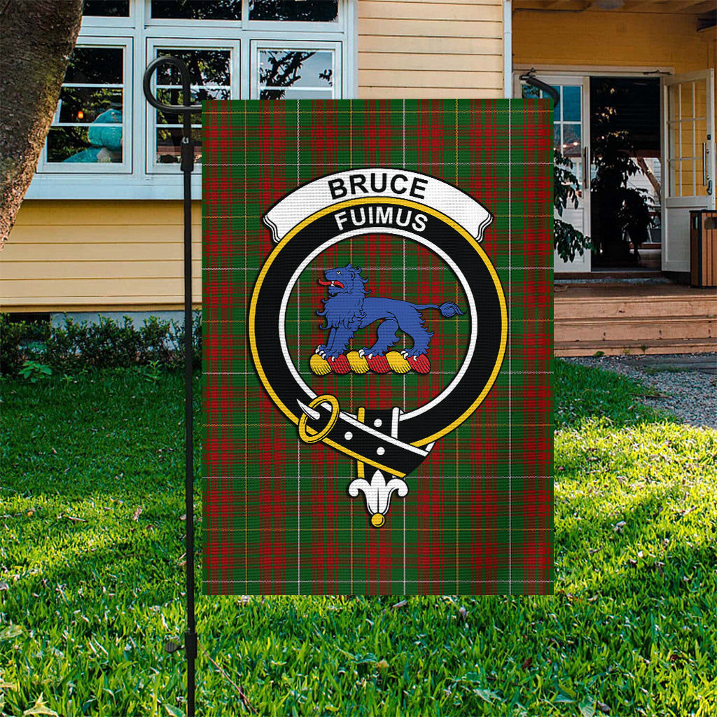 Bruce Hunting Tartan Flag with Family Crest - Tartan Vibes Clothing