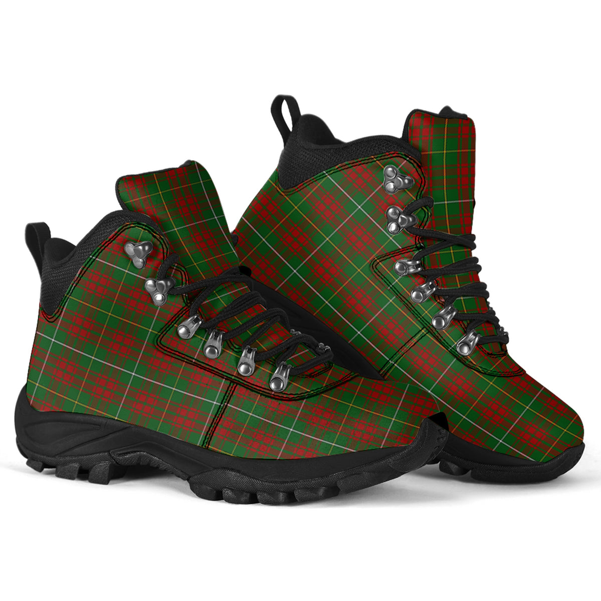 Bruce Hunting Tartan Alpine Boots - Tartanvibesclothing