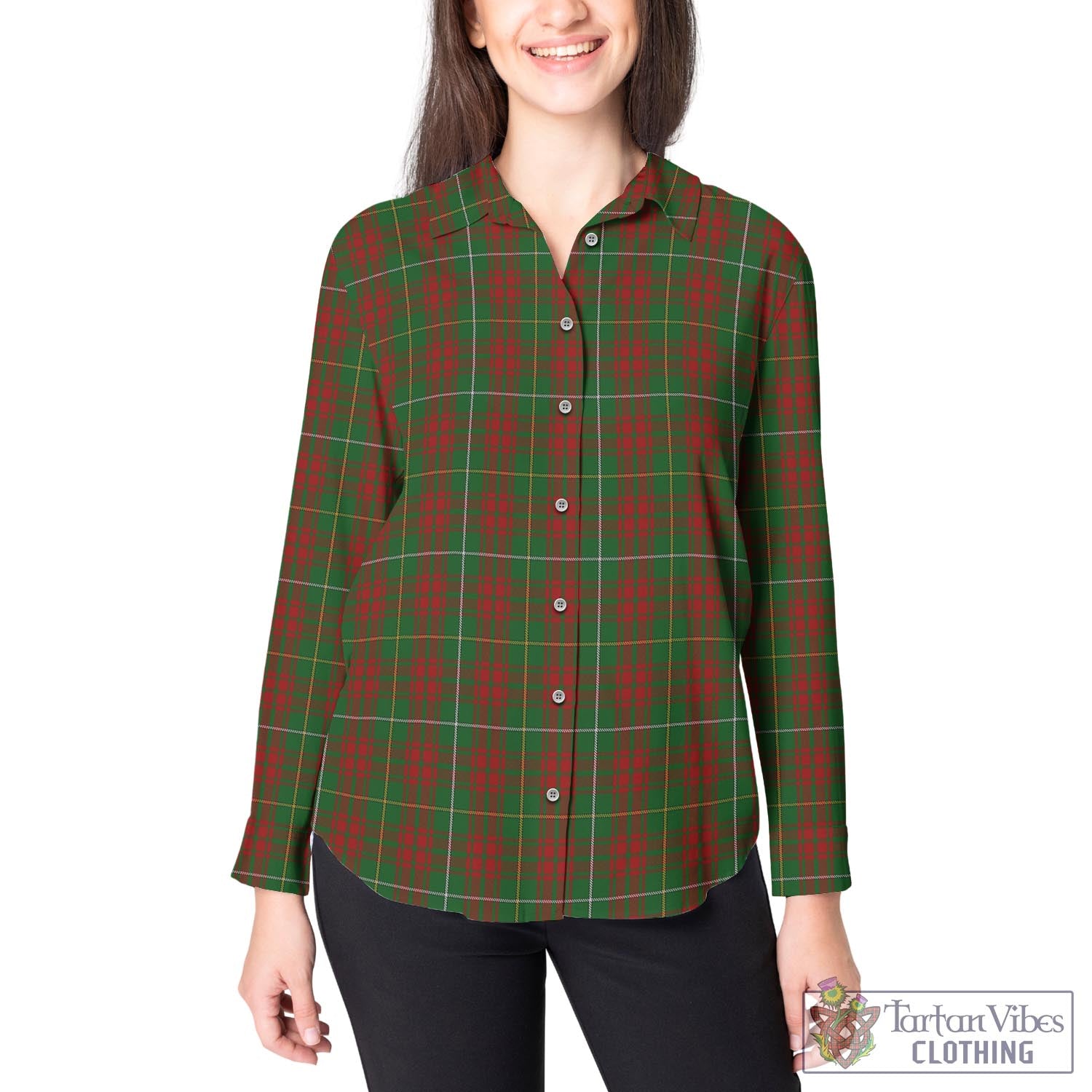 Bruce Hunting Tartan Womens Casual Shirt