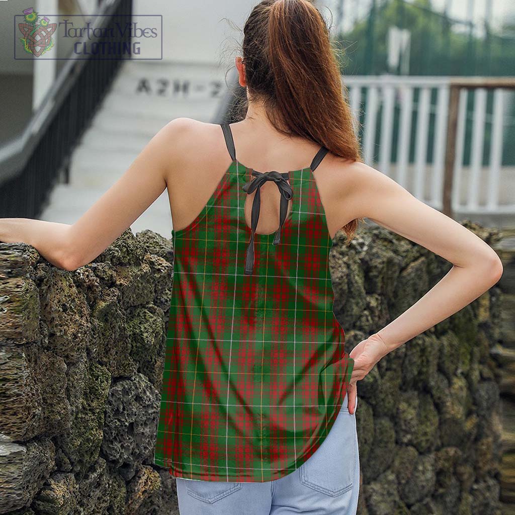 Tartan Vibes Clothing Bruce Hunting Tartan Loose Halter Neck Camisole