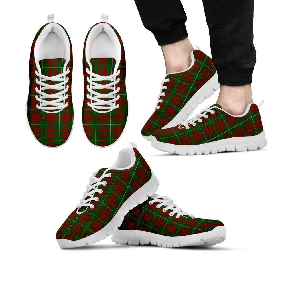 Bruce Hunting Tartan Sneakers - Tartan Vibes Clothing