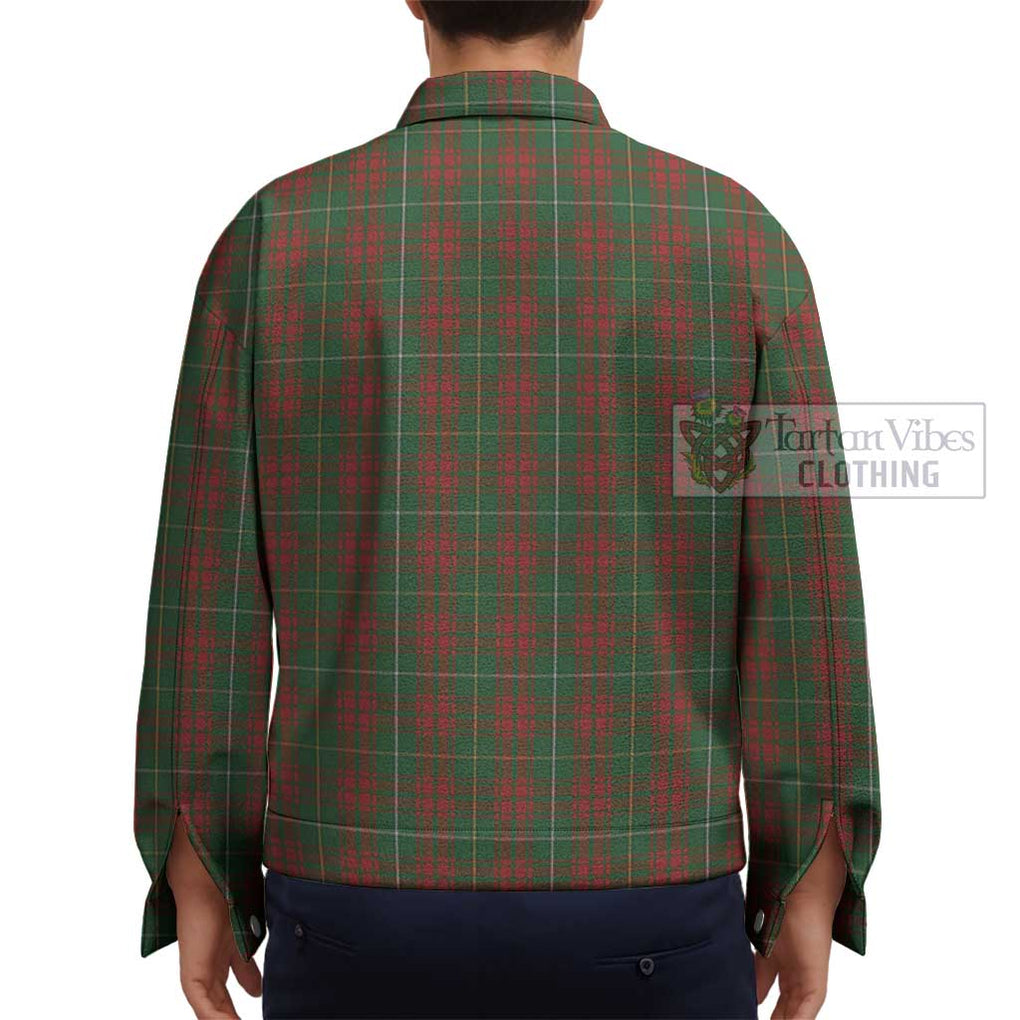 Bruce Hunting Tartan Unisex Lapel Cotton Jacket - Tartan Vibes Clothing