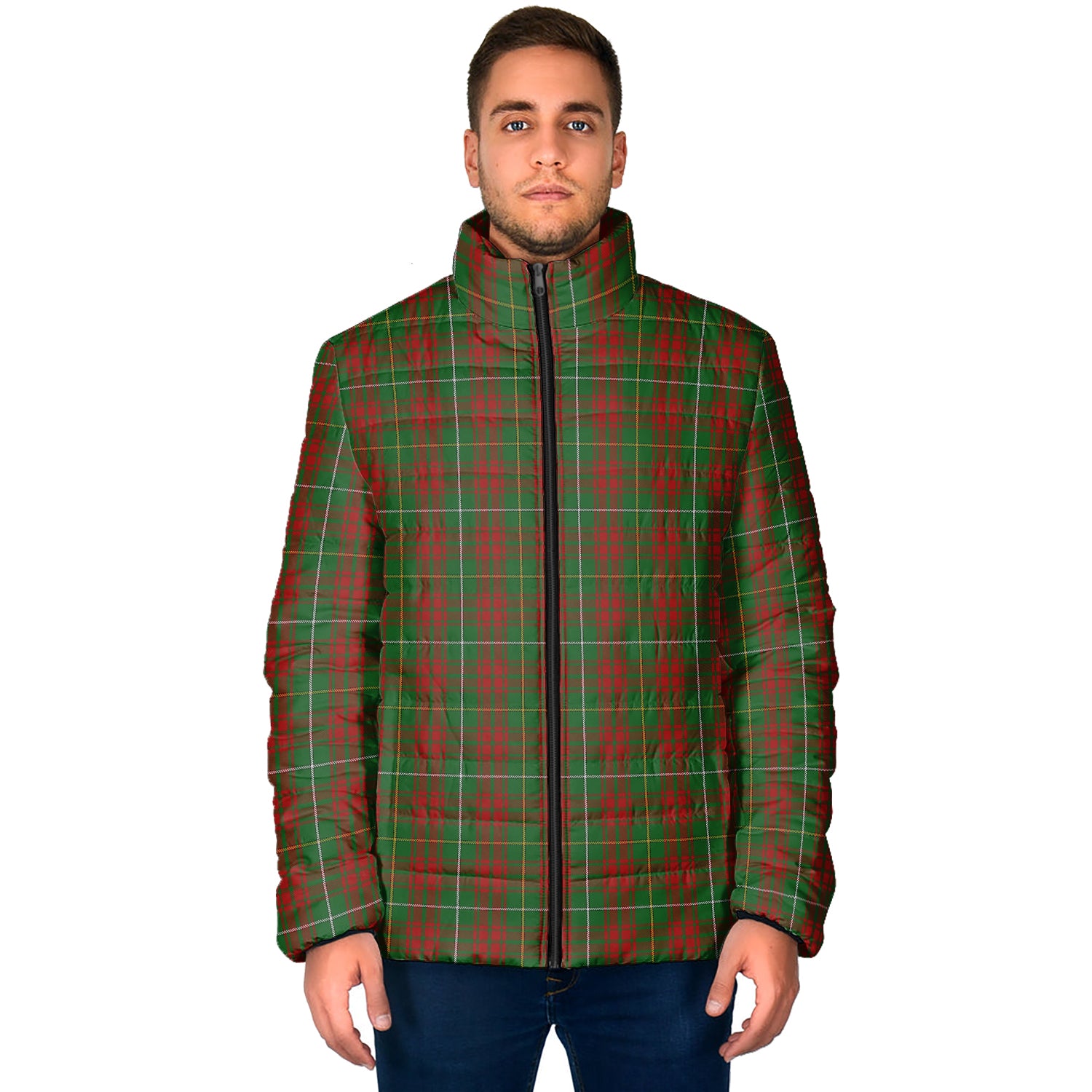 Bruce Hunting Tartan Padded Jacket - Tartan Vibes Clothing