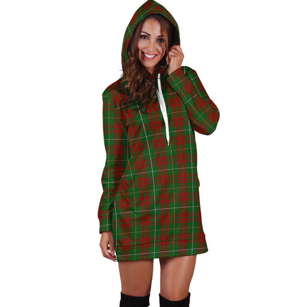 Bruce Hunting Tartan Hoodie Dress - Tartan Vibes Clothing