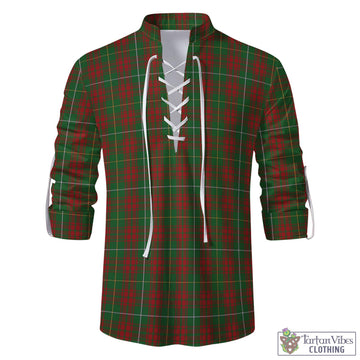 Bruce Hunting Tartan Men's Scottish Traditional Jacobite Ghillie Kilt Shirt