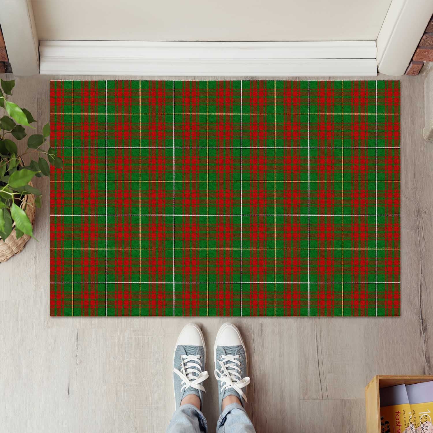 Bruce Hunting Tartan Door Mat - Tartanvibesclothing