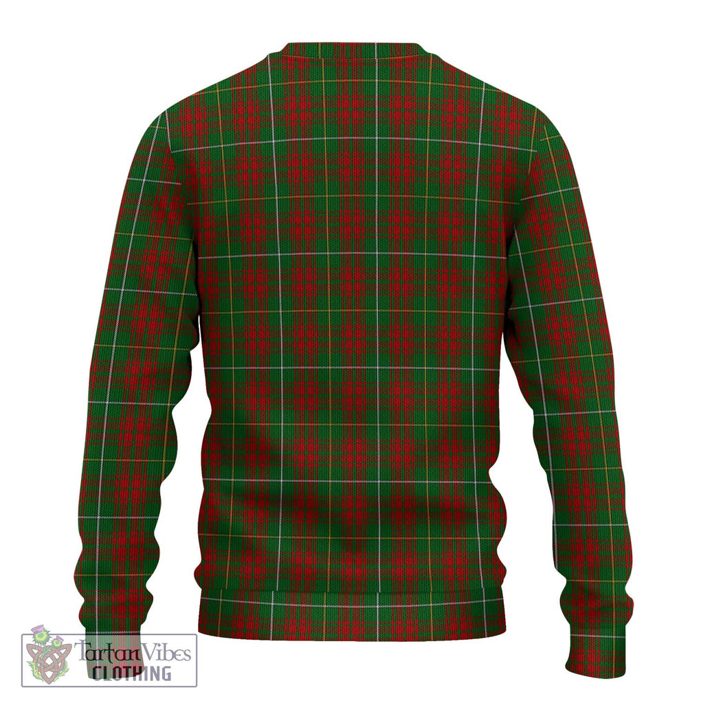 Bruce Hunting Tartan Knitted Sweater with Family Crest DNA In Me Style - Tartanvibesclothing Shop