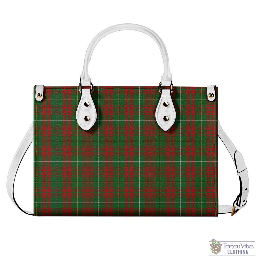 Tartan Vibes Clothing Bruce Hunting Tartan Luxury Leather Handbags