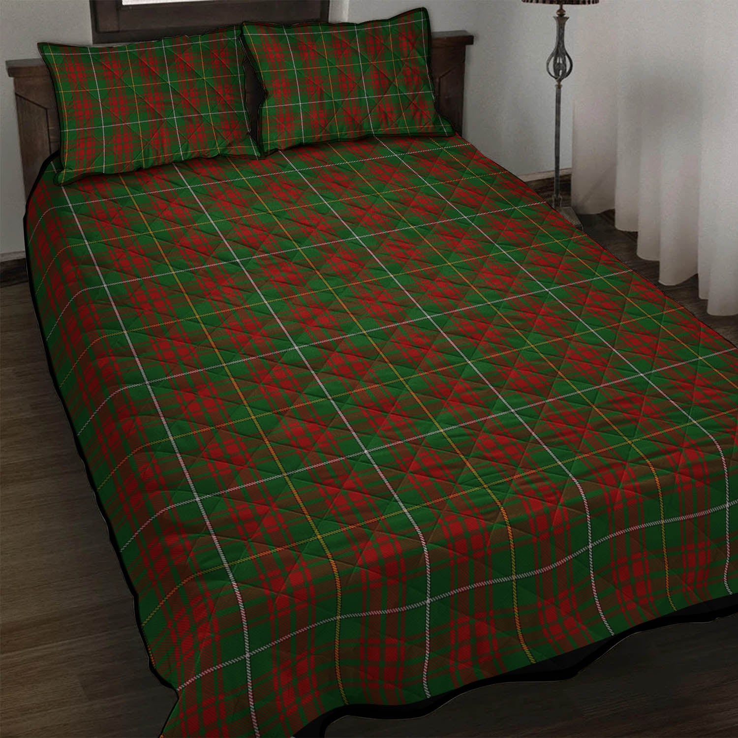 Bruce Hunting Tartan Quilt Bed Set - Tartan Vibes Clothing