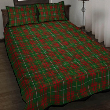 Bruce Hunting Tartan Quilt Bed Set