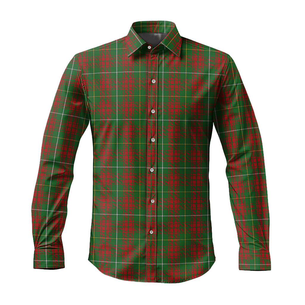 Bruce Hunting Tartan Long Sleeve Button Up Shirt - Tartanvibesclothing