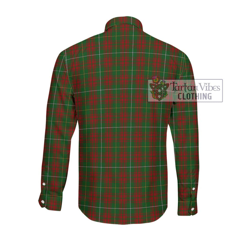 Bruce Hunting Tartan Long Sleeve Button Shirt with Family Crest DNA In Me Style - Tartanvibesclothing Shop