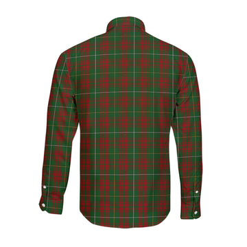 Bruce Hunting Tartan Long Sleeve Button Up Shirt with Family Crest