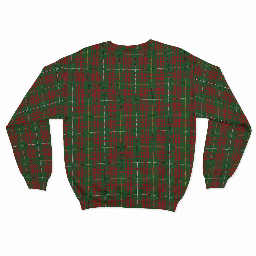 Bruce Hunting Tartan Sweatshirt with Family Crest - Tartan Vibes Clothing