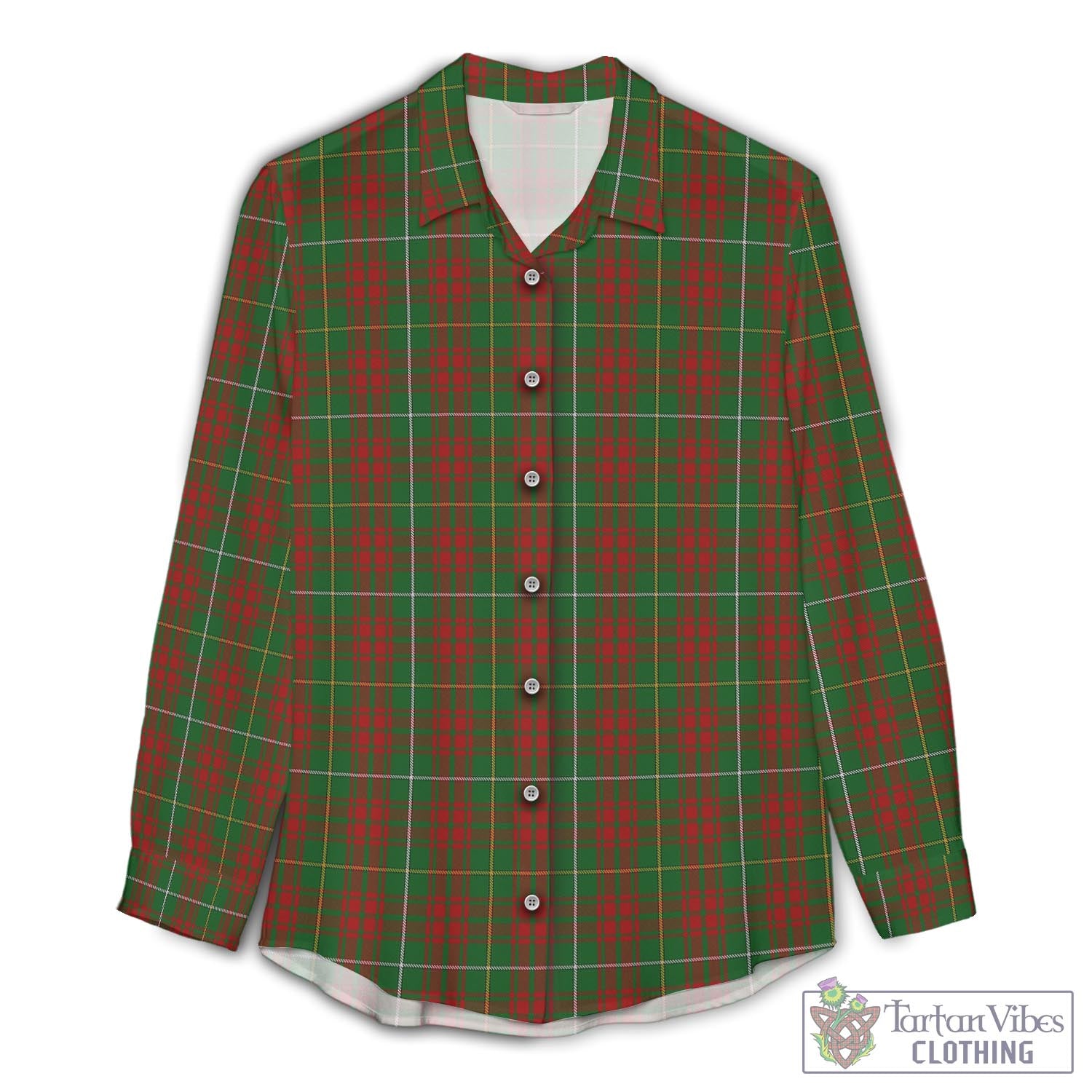 Bruce Hunting Tartan Womens Casual Shirt