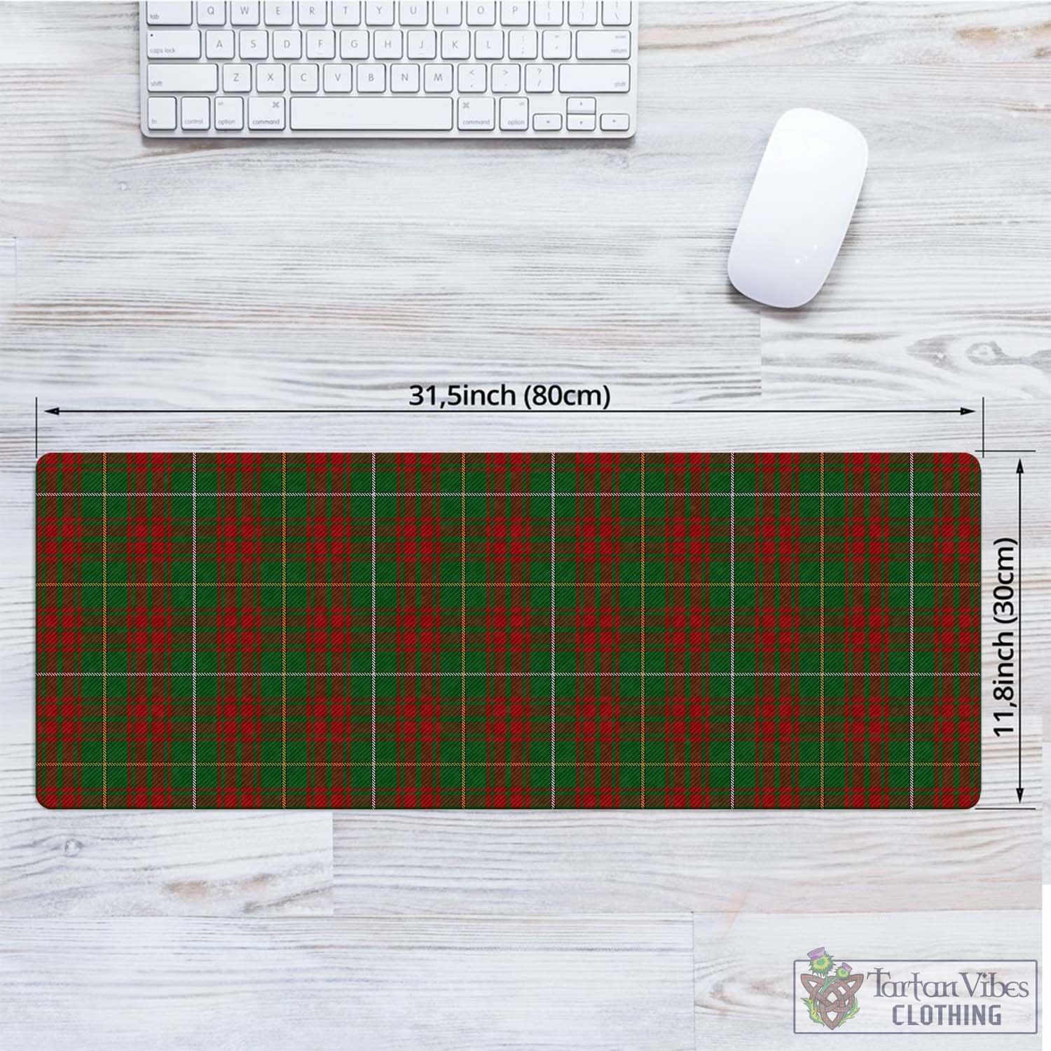 Tartan Vibes Clothing Bruce Hunting Tartan Mouse Pad