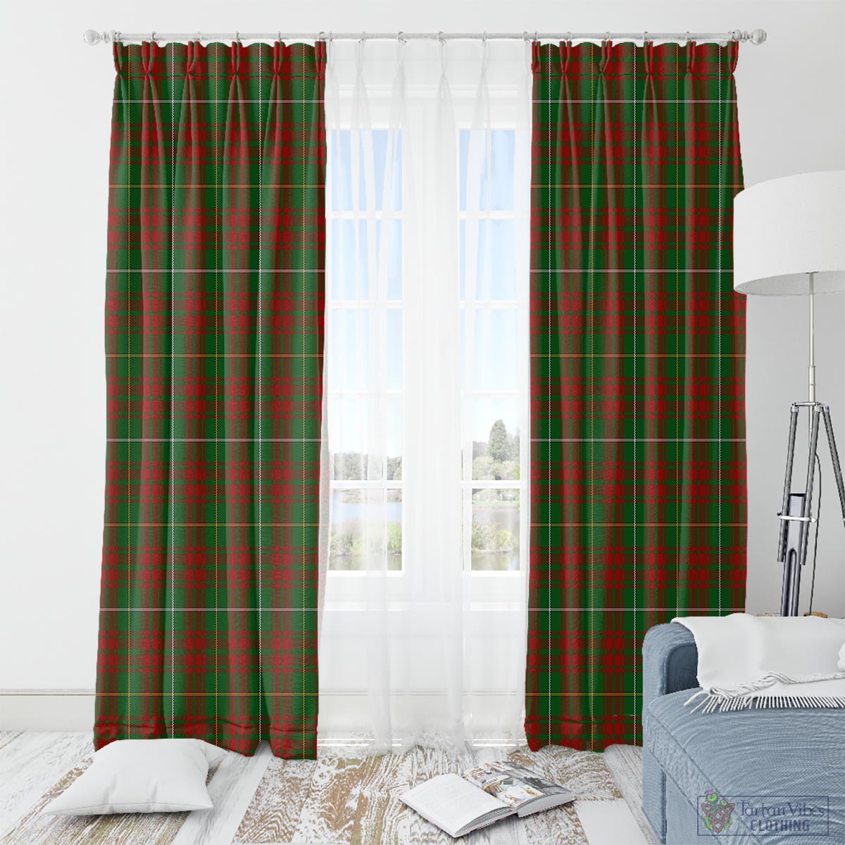 Bruce Hunting Tartan Window Curtain