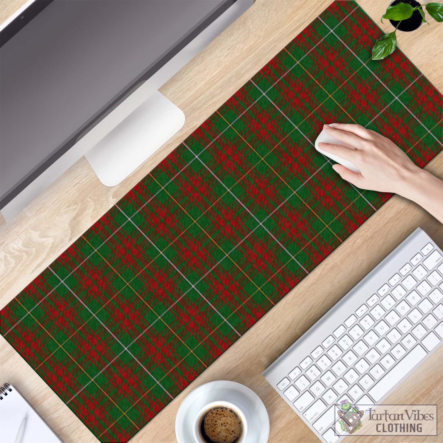 Tartan Vibes Clothing Bruce Hunting Tartan Mouse Pad