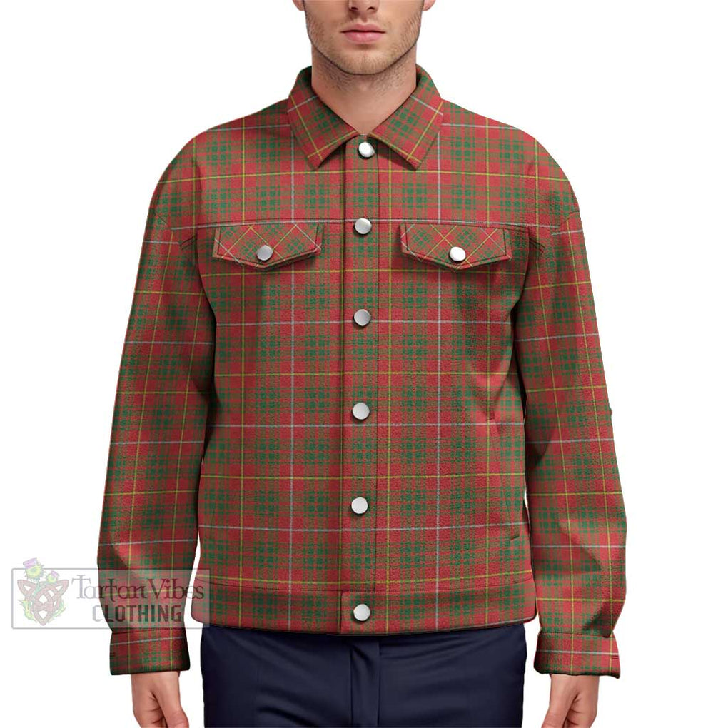 Bruce Modern Tartan Unisex Lapel Cotton Jacket Unisex - Tartan Vibes Clothing