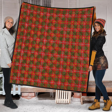 Bruce Modern Tartan Quilt