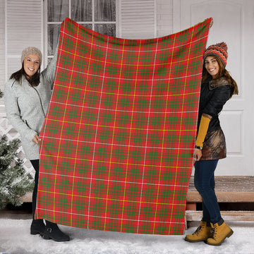 Bruce Modern Tartan Blanket