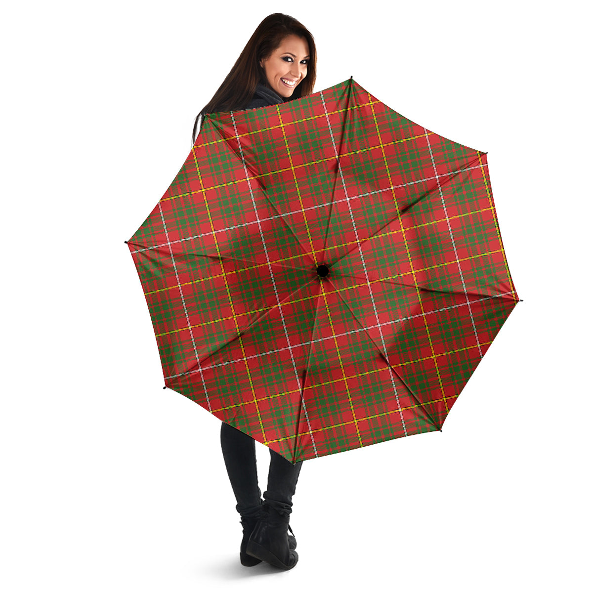 Bruce Modern Tartan Umbrella - Tartanvibesclothing