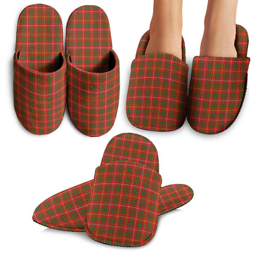 Bruce Modern Tartan Home Slippers