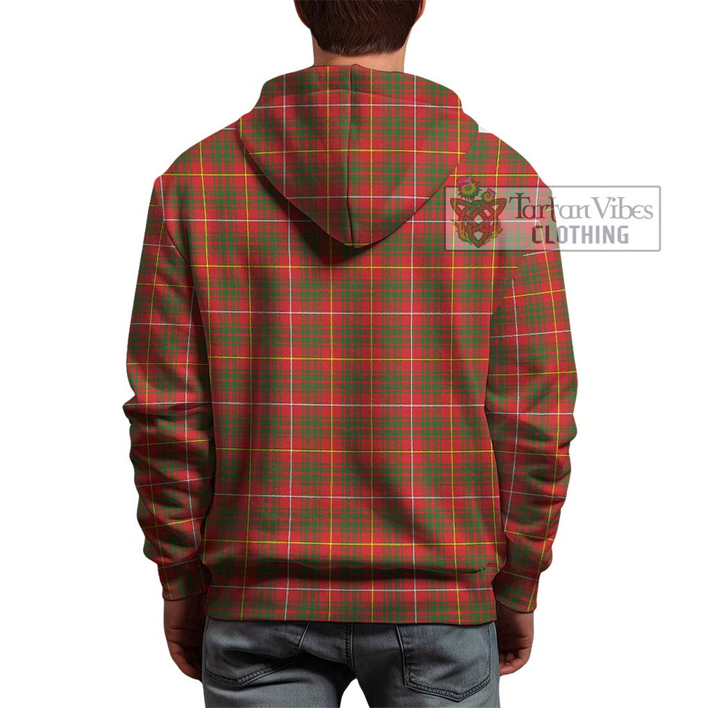 Bruce Modern Tartan Hoodie with Family Crest DNA In Me Style - Tartanvibesclothing Shop