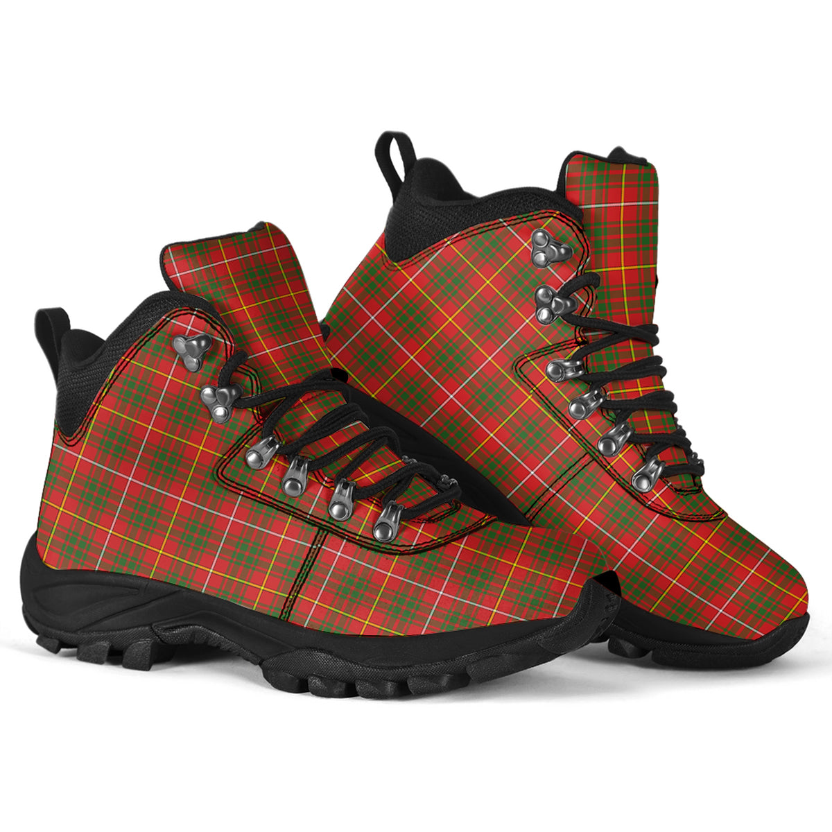 Bruce Modern Tartan Alpine Boots - Tartanvibesclothing