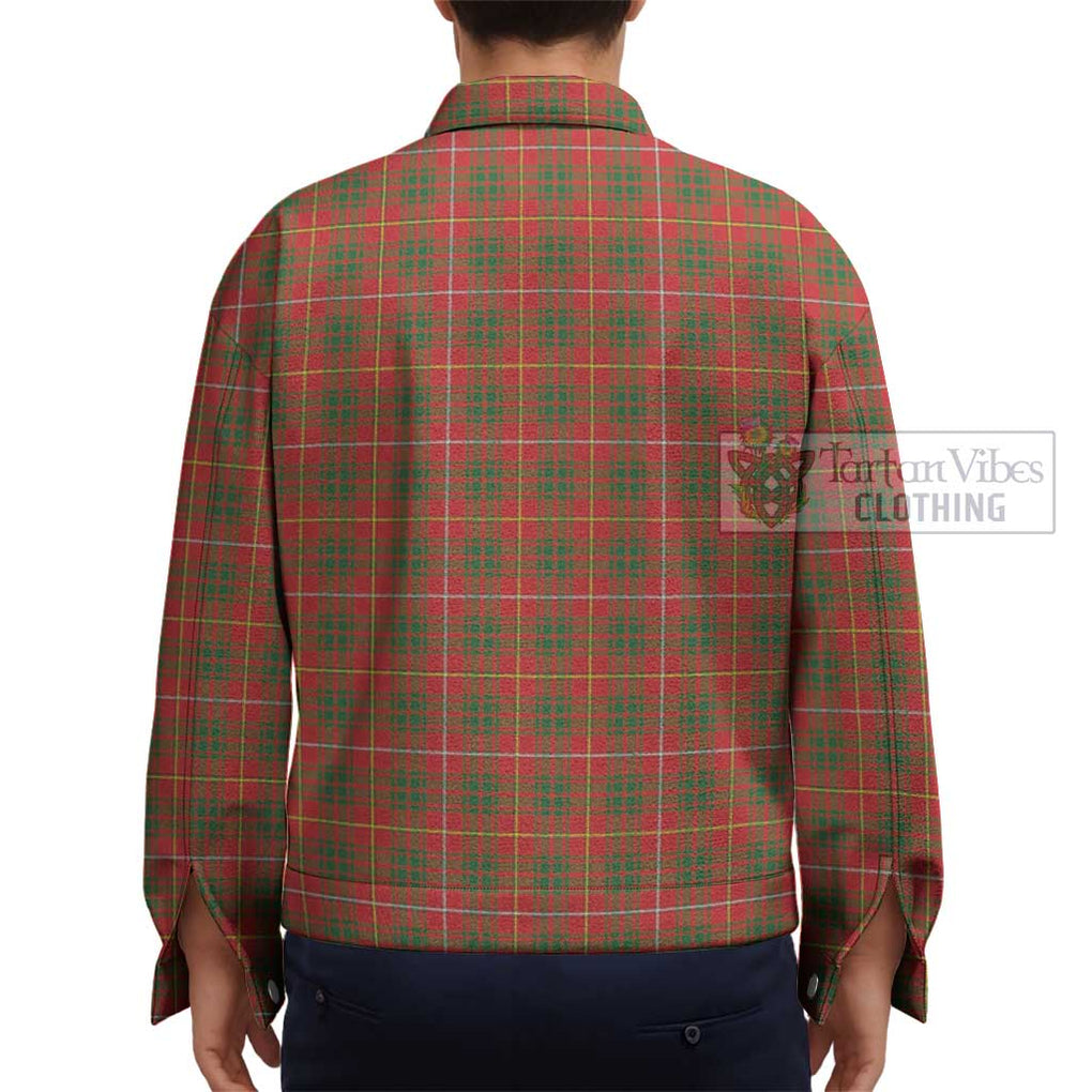 Bruce Modern Tartan Unisex Lapel Cotton Jacket - Tartan Vibes Clothing