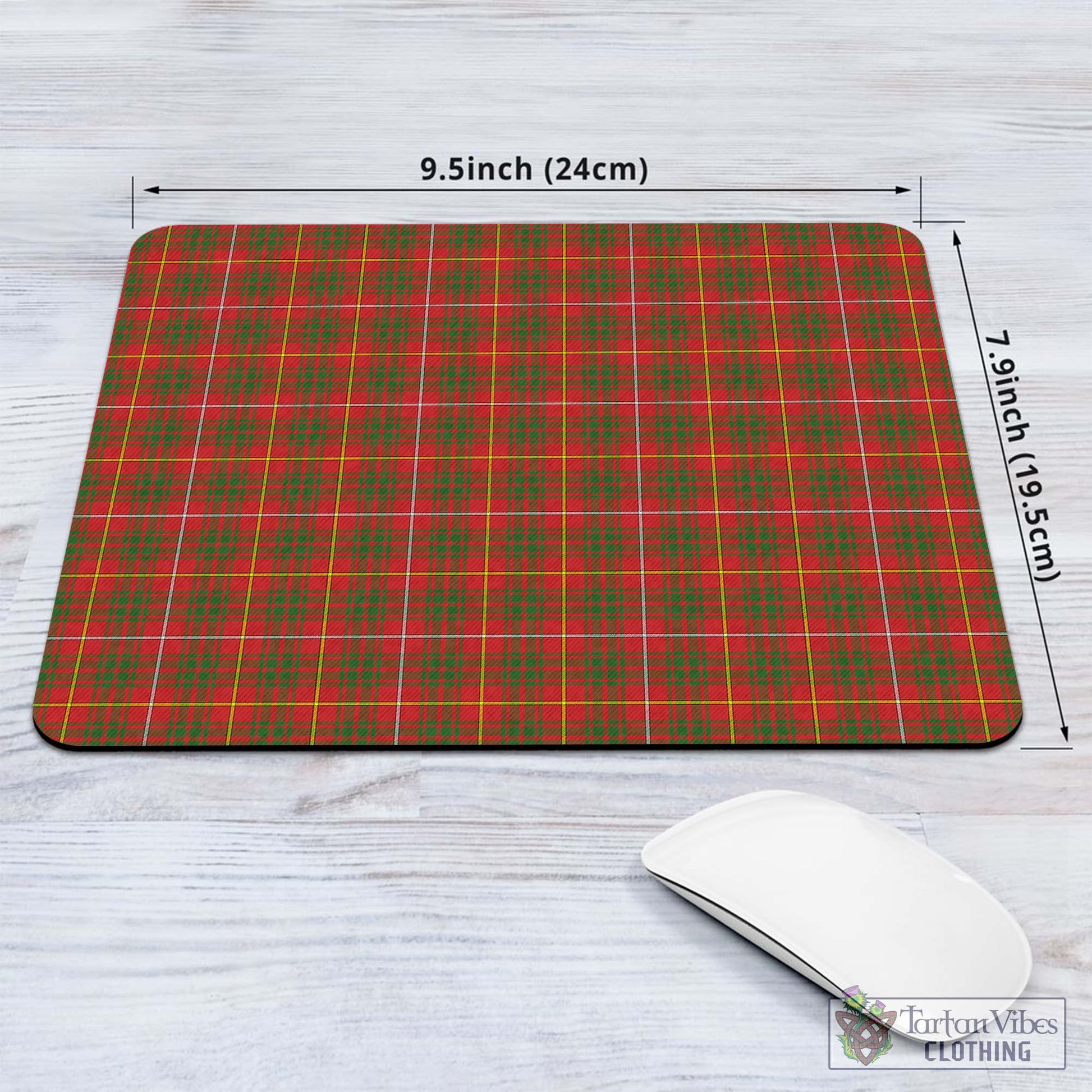 Tartan Vibes Clothing Bruce Modern Tartan Mouse Pad