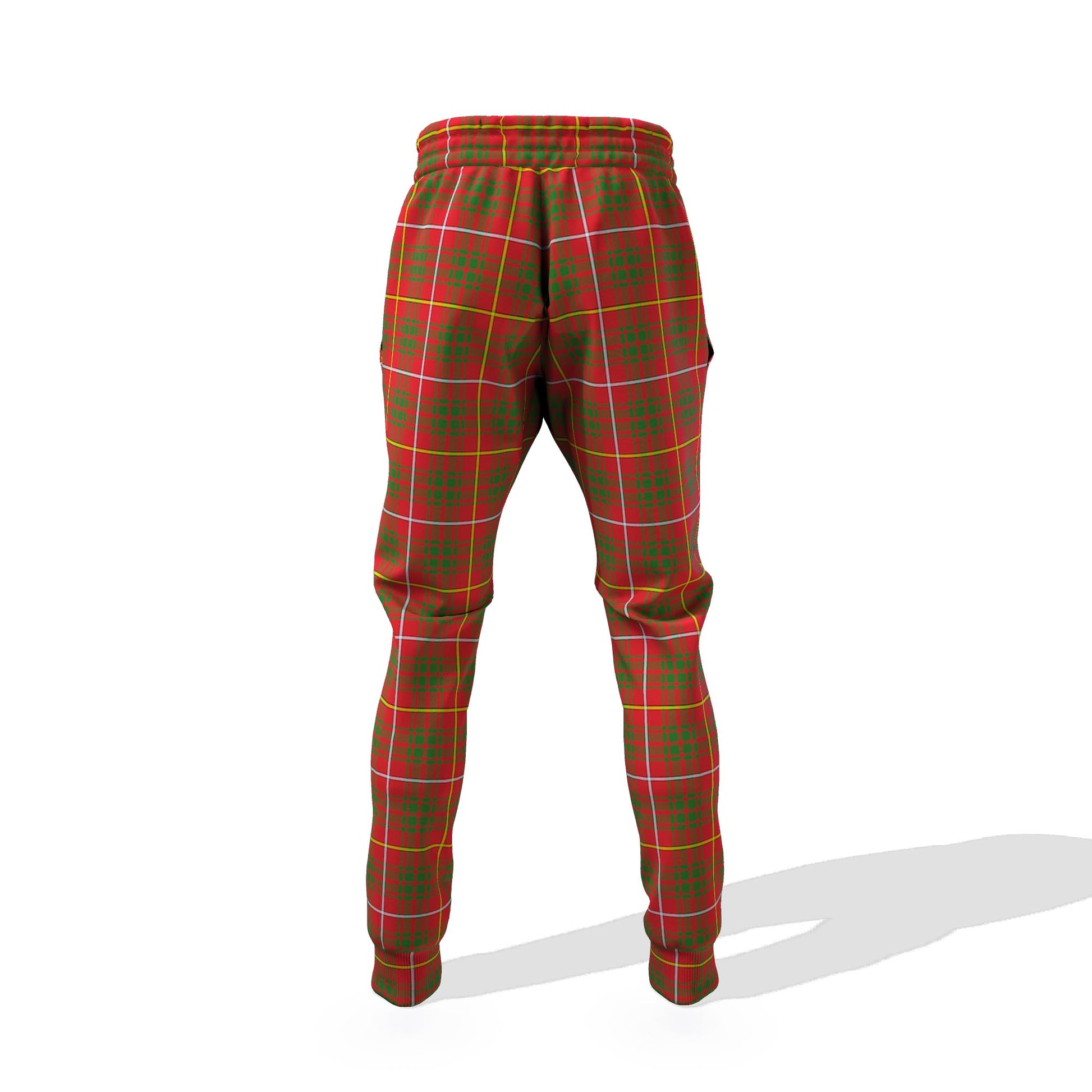 Bruce Modern Tartan Joggers Pants with Family Crest 6XL - Tartan Vibes Clothing