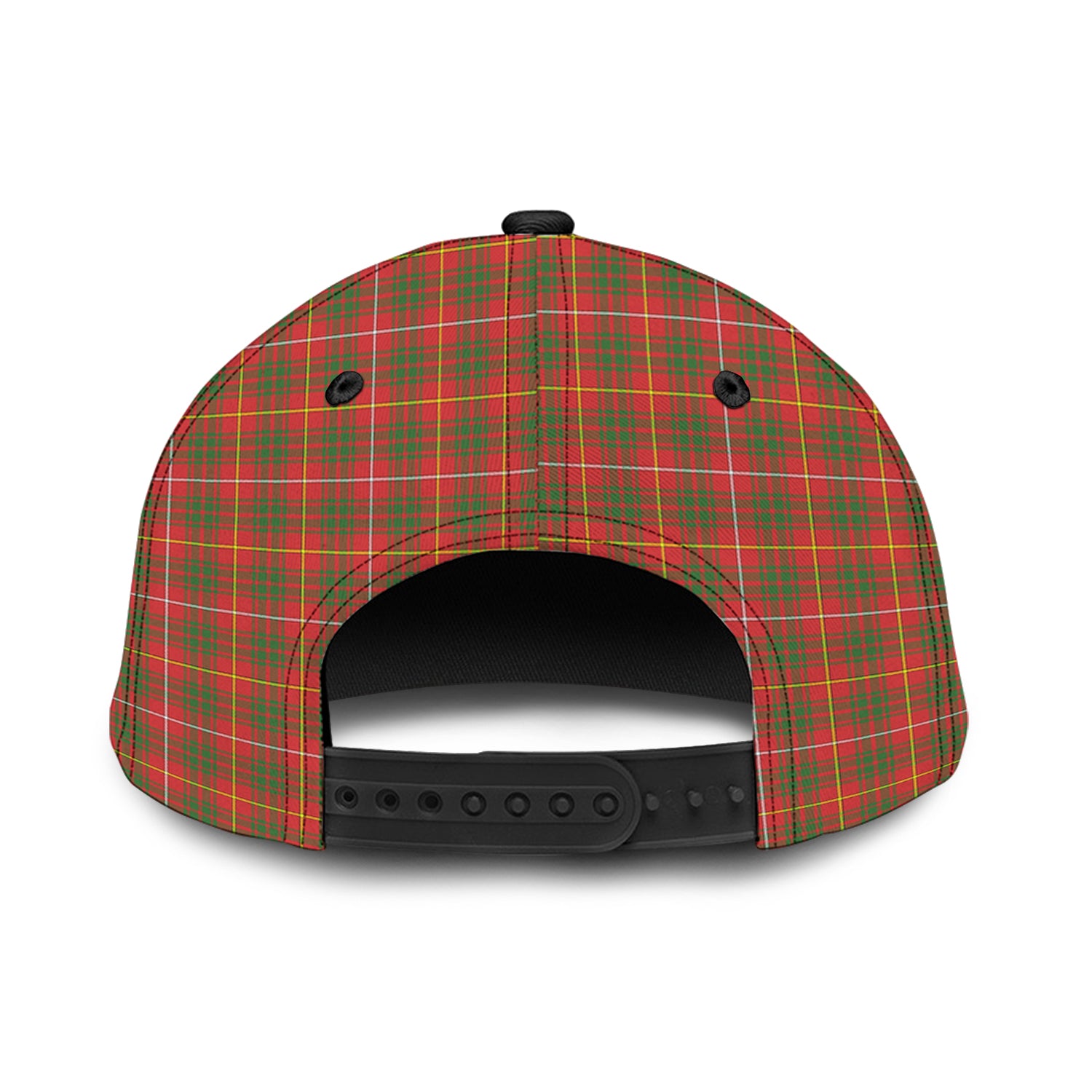 Bruce Modern Tartan Classic Cap with Family Crest - Tartan Vibes Clothing